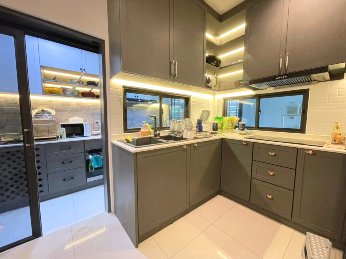 รูป ขาย บ้านเดี่ยว ตกแต่งผนังและBuild-inทั้งบ้าน Bangkok Boulevard Ramintra-Serithai2 สไตล์ Luxury Nordic 62.3 ตร.ว.  - รูปที่ 6/21