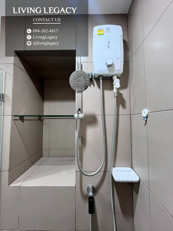 รูป SGEJD6 เช่าด่วน คอนโด Rich Park @ Triple Station 29 ตร.ม. ชั้น 27 พร้อมเฟอร์นิเจอร์ 13,000 บาท/เดือน line id : @livinglegacy - รูปที่ 16/21