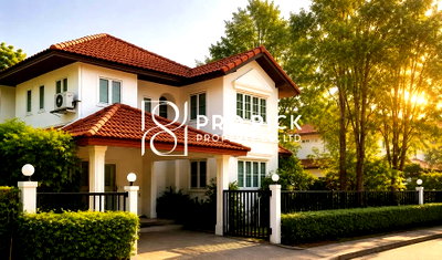 บ้านเดี่ยวให้เช่า : PP-00290 House for Rent Sammakorn Ramkhaeng 112 Bangkok Saphan Sung 