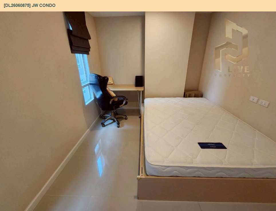 รูป DL26060875 ให้เช่าคอนโด เจ ดับบลิว คอนโด (JW Condo ) ใกล้ สายสีแดงเข้ม พร้อมเข้าอยู่ โทรด่วน 0653619502 LineID @952jdxxk - รูปที่ 4/6