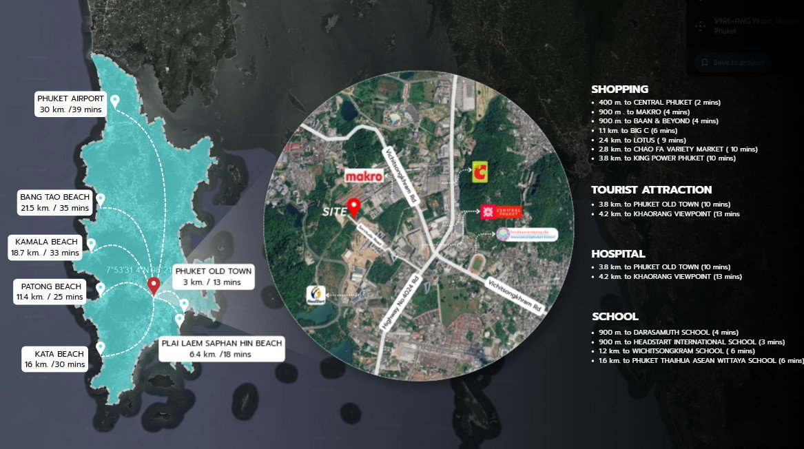 picture Large Land Plot for Sale Near Central Phuket (Owner) - 3/3