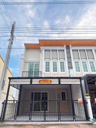 4-bed townhouse for sale, 21.9 sq wah, Golden Town 2 Bangna - Suanluang