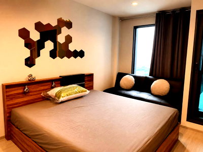 Condos for rent : for rent: Life Ladprao, 22nd Floor, 28 sqm. Next to BTS Ha Yaek Lat Phrao.