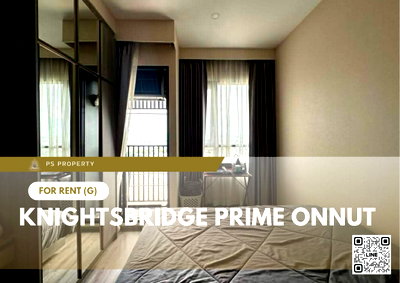 คอนโดให้เช่า : ให้เช่า 📍 Knightsbridge Prime Onnut 📍 เฟอร์นิเจอร์ และ เครื่องใช้ไฟฟ้าครบ ใกล้ BTS อ่อนนุช