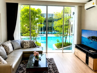 คอนโดให้เช่า : ให้เช่าThonglor Condo for Rent Large Room+Direct Pool Access,Fully Furnished&Near BTS