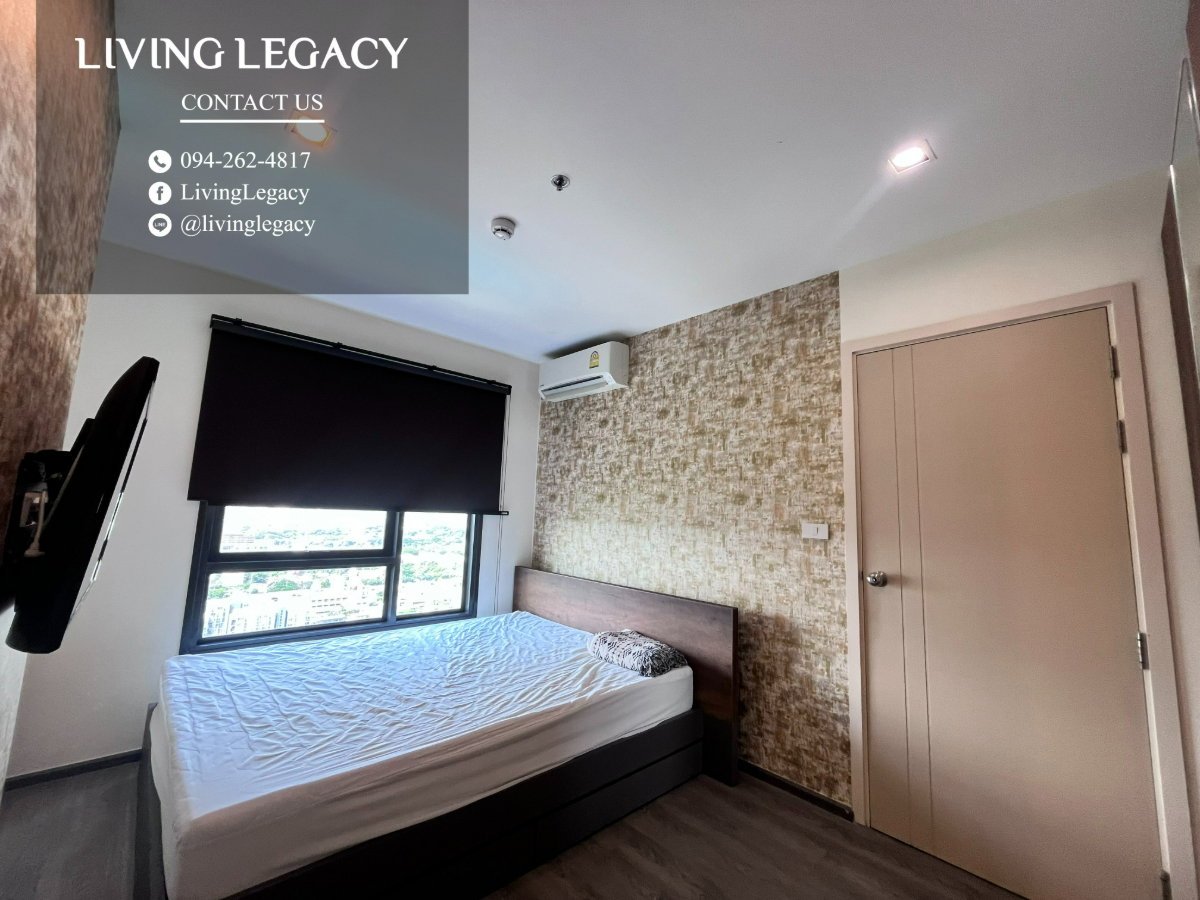 รูป SGEJD6 เช่าด่วน คอนโด Rich Park @ Triple Station 29 ตร.ม. ชั้น 27 พร้อมเฟอร์นิเจอร์ 13,000 บาท/เดือน line id : @livinglegacy - รูปที่ 4/21