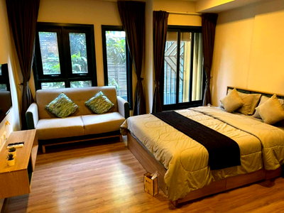 คอนโดให้เช่า : 🏙️✨ FOR RENT: The Base Sukhumvit 50 — MODERN & COZY CITY LIVING!  💰 Rental Price: 10,000 THB/month!!  