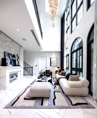 Houses for sale Makro Food Service Sukhumvit 71 : Luxury Detached House with Private Pool Ekkamai22 Sukhumvit, The Boulevard Ekkamai 4 Bedroom 500sq.m Near BTS Ekkamai, Thonglor Promphong. Brand new
