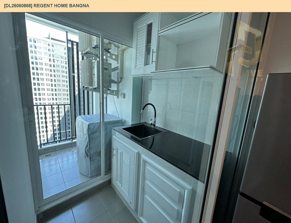 รูป DL26060868 ให้เช่าคอนโด รีเจ้นท์ โฮม บางนา (Regent home bangna) ใกล้ BTS บางนา พร้อมเข้าอยู่ โทรด่วน 0638692663 LineID @952jdxxk - รูปที่ 7/10