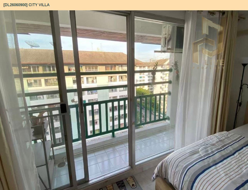 รูป DL26060900 ให้เช่าคอนโด ซิตี้ วิลล่า (City Villa) ใกล้ - พร้อมเข้าอยู่ โทรด่วน 0653619502 LineID @952jdxxk - รูปที่ 7/9