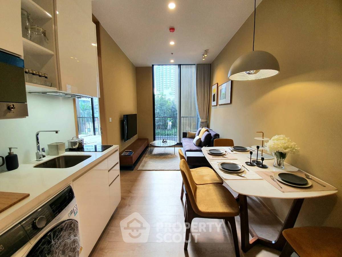 รูป คอนโด 1-ห้องนอน ที่ โนเบิล บีอี ไนน์ทีน สุขุมวิท ใกล้ BTS นานา (ID 449248) - รูปที่ 2/12