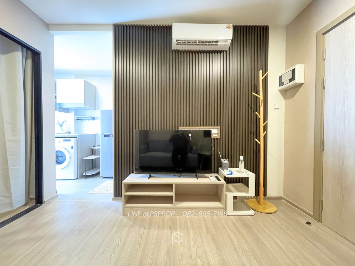 รูป คอนโดเช่าบางเเสน ใกล้ตลาดปาร์คอิน Dcondo sense✅ พร้อมเข้าอยู่ #CR0462 - รูปที่ 6/8