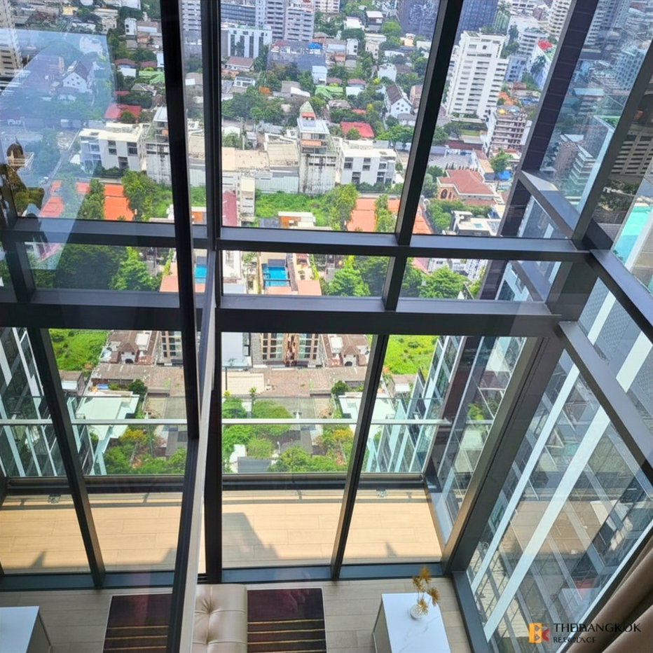 picture Rental Condo 💎 Celes Asoke, 2br 89 sq.m. 100K 🌇 Spacious duplex unit with city views, Close MRT Sukhumvit - 5/7