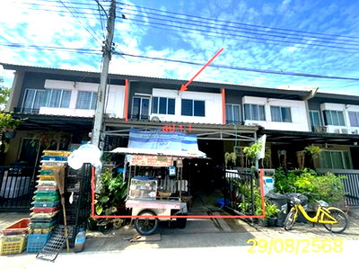ทาวน์เฮ้าส์ 17.4 ตร.วา บ้านพฤกษา 124 รังสิต-คลอง4 คลองหลวง ปทุมธานี 1.6M