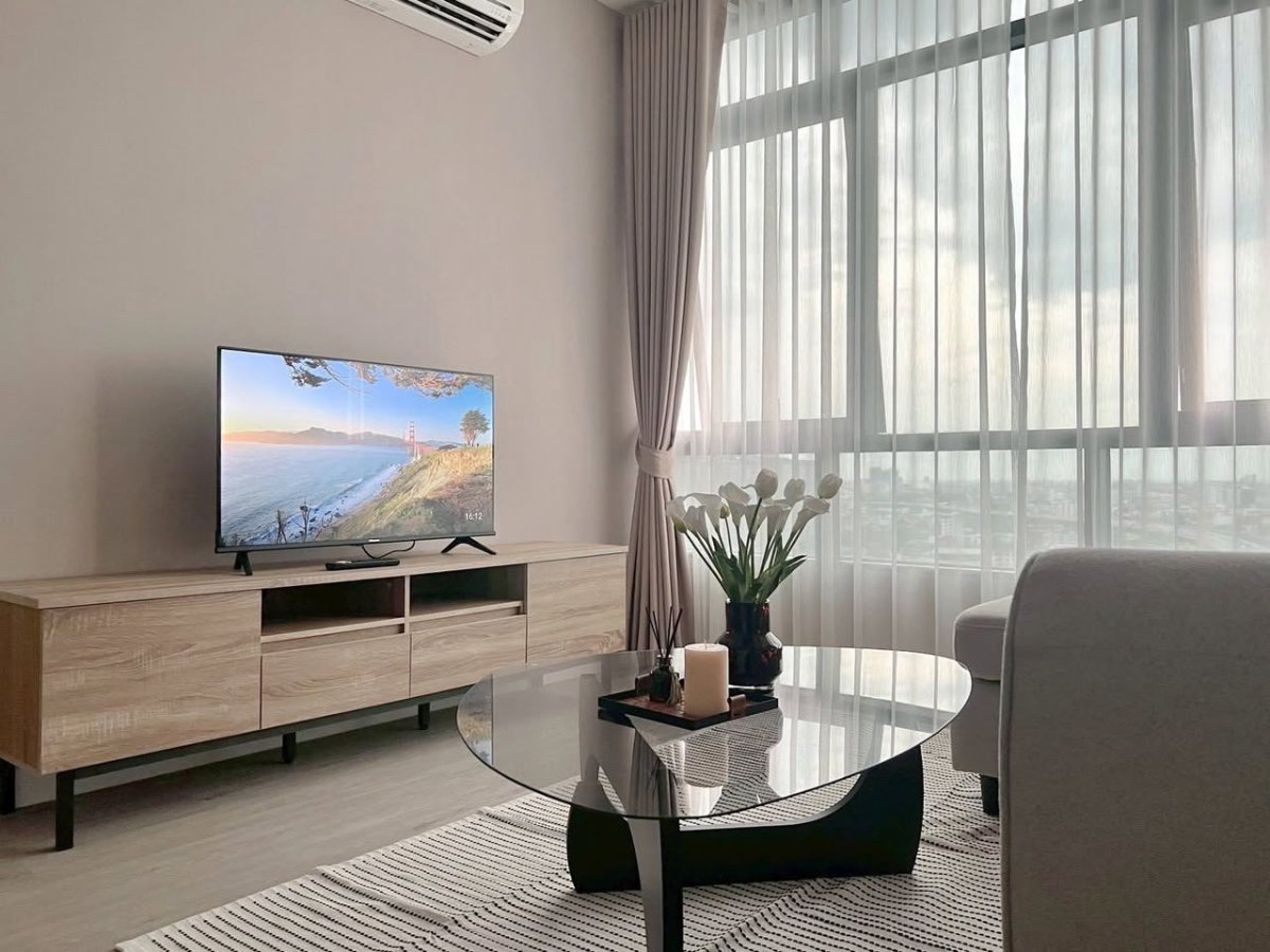 รูป [VR0408] 🔥 25,000/เดือน | Metro Sky ประชาชื่น ห้องมุมใหญ่สะใจ 60 ตร.ม. 2 นอน ตึก B ชั้น 21 ติด MRT บางซ่อน แต่งครบพร้อมอยู่! 🔥 - รูปที่ 10/17