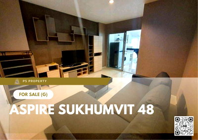 ขายคอนโด : ขายด่วน 📍 Aspire Sukhumvit 48 📍 เฟอร์นิเจอร์ และ เครื่องใช้ไฟฟ้าครบ ใกล้ BTS เอกมัย