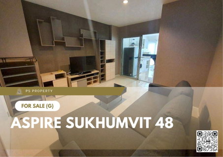 Urgent Sale 📍 Aspire Sukhumvit 48 📍 Fully furnished and equipped with appliances; near BTS Ekkamai.