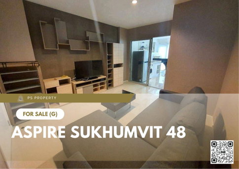 Urgent Sale 📍 Aspire Sukhumvit 48 📍 Fully furnished and equipped with appliances; near BTS Ekkamai.