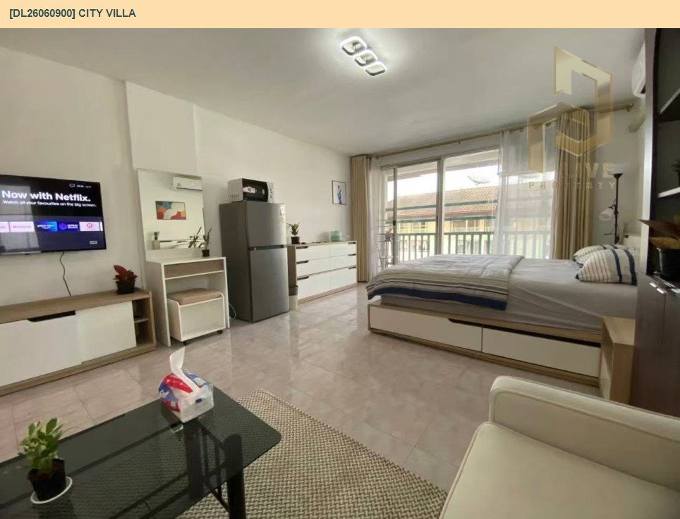 รูป DL26060900 ให้เช่าคอนโด ซิตี้ วิลล่า (City Villa) ใกล้ - พร้อมเข้าอยู่ โทรด่วน 0653619502 LineID @952jdxxk - รูปที่ 6/9