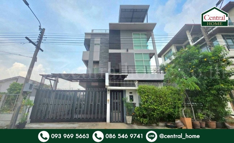 รูป โฮมออฟฟิศ 3 ชั้น ซอยรามอินทรา 31 ใกล้รถไฟฟ้าสายสีชมพู สถานีรามอินทรา กม.4 - รูปที่ 1/20