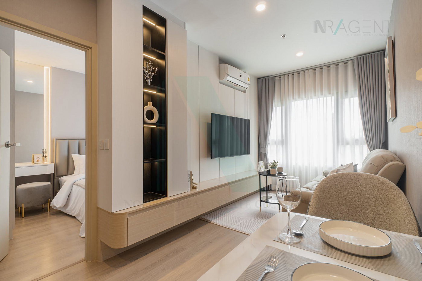 รูป 🎊 ให้เช่าคอนโด ไลฟ์ พระราม 4 - อโศก อาคาร 1 ชั้น 22 1 ห้องนอน ขนาด 32 ตรม ใกล้ ใกล้ MRT ศูนย์การประชุมแห่งชาติสิริกิติ์ - รูปที่ 6/8