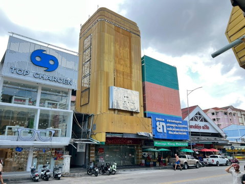 TA8712🏖️Shophouse in Central Pattaya Land 124 sqm Usable area 250 sqm🔒Vault Room💎near Mae Wilai Market, Pattaya Beach