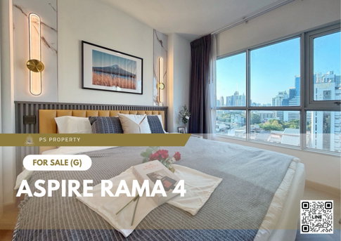 Urgent Sale 🔥 Aspire Rama 4 🔥 Fully furnished, convenient location, near BTS Ekkamai.