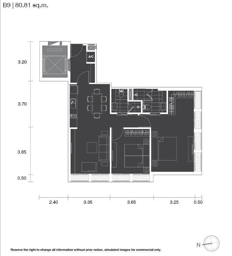 picture 2-BR Condo at Noble Ploenchit near BTS Phloen Chit (ID 3006450) - 32/33