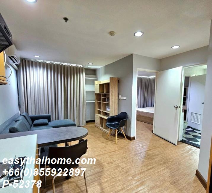 รูป P-52378 | บ้าน ปทุมวัน (Baan Pathumwan) 🔥 คอนโด 2 ห้องนอน ใจกลางเมือง ใกล้ BTS ราชเทวี และ BTS พญาไท เพียงไม่กี่ก้าว! 🔥 - รูปที่ 3/12