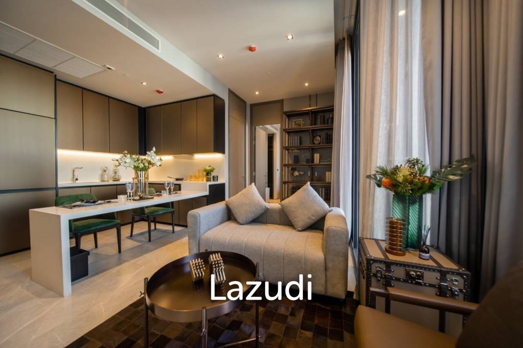 picture 53 sqm 1 Bed Condo on 23rd Floor at Hyde Heritage Thonglor Bangkok - 1/14