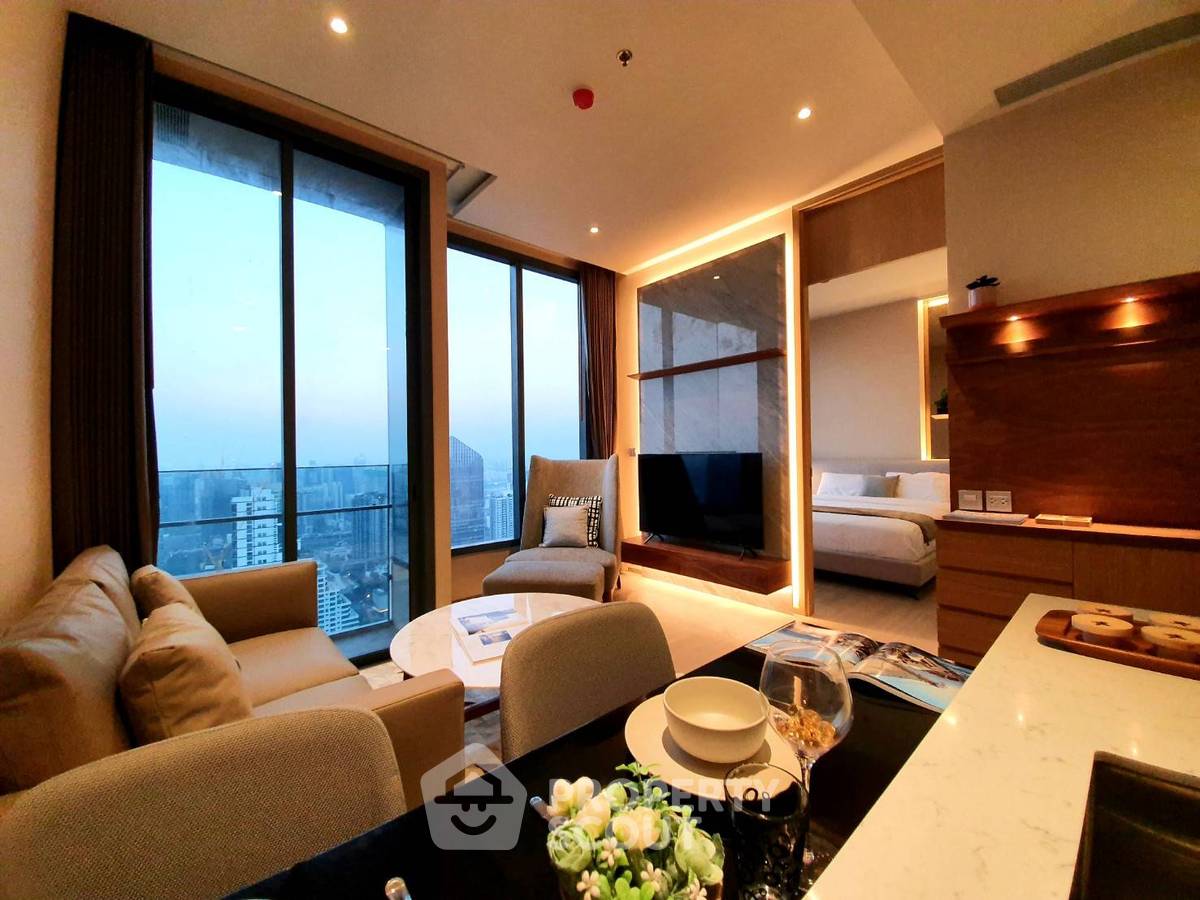 picture 1-BR Condo at The Esse Asoke near MRT Sukhumvit (ID 467491) - 1/8