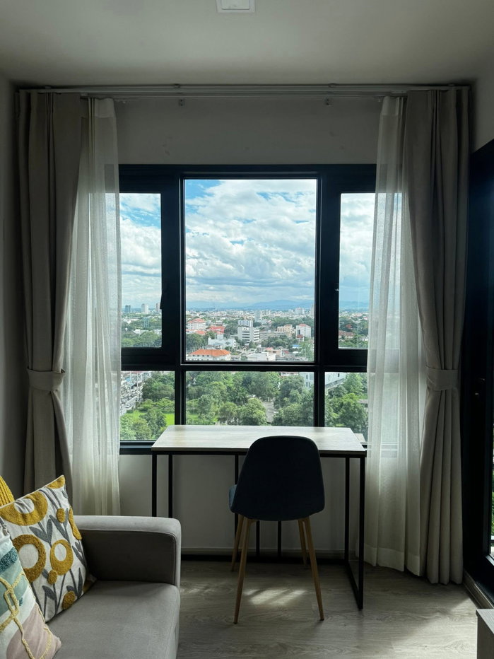 รูป 📍The base height ให้เช่า ชั้น17 วิวดอยสุเทพ 35ตรม. 16,000บาท☎️064-792-4426(เบญ) - รูปที่ 16/29