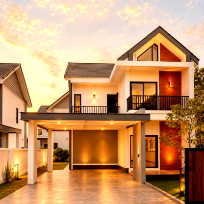 Houses for rent :  New 2-Storey Detached House for Rent in Pa Daet – Private House Outside a Project  #A7-H0669