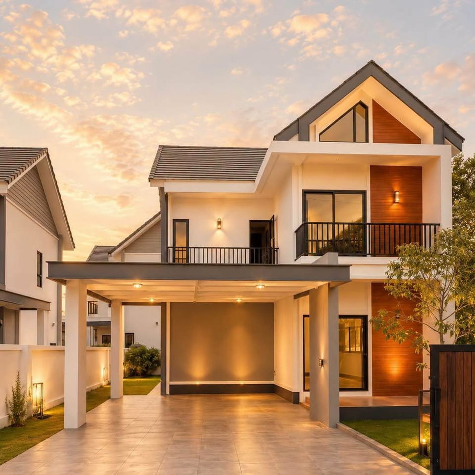 picture New 2-Storey Detached House for Rent in Pa Daet – Private House Outside a Project #A7-H0669 - 1/12