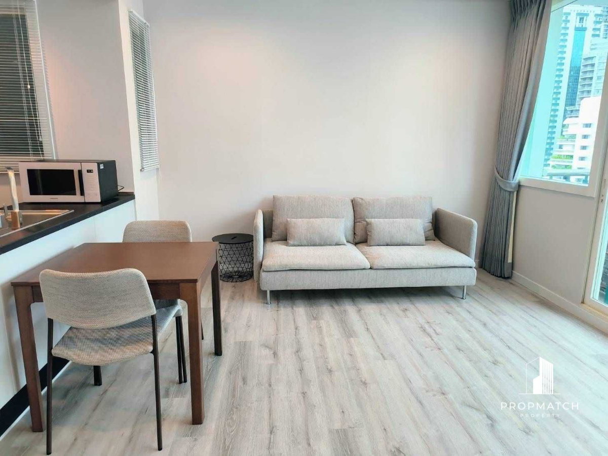 รูป PM006633 ✨Flash Deal ✨ Wind Sukhumvit 23 (1Bed 1Bath 50 SQM.) พร้อมอยู่ ! เพียง 34,000 บาทต่อเดือน Tel.0981315848 @propmatch - รูปที่ 1/6