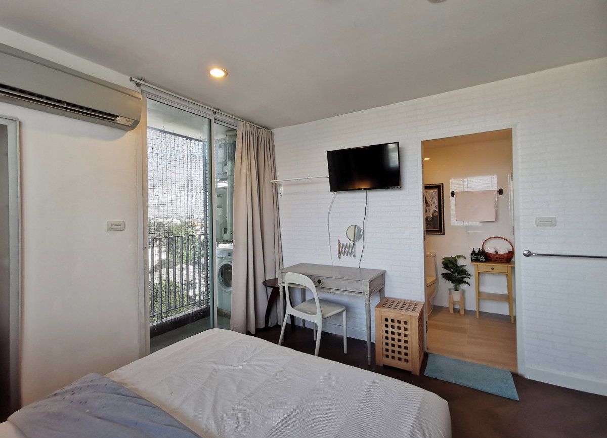 picture 🔥 Morning Side Heights Ratchada 30: Large 49 sq.m. unit for only 17,000 THB! ✨ 1 bedroom, 7th floor. Comfortable like home, ready to move in. - 9/12