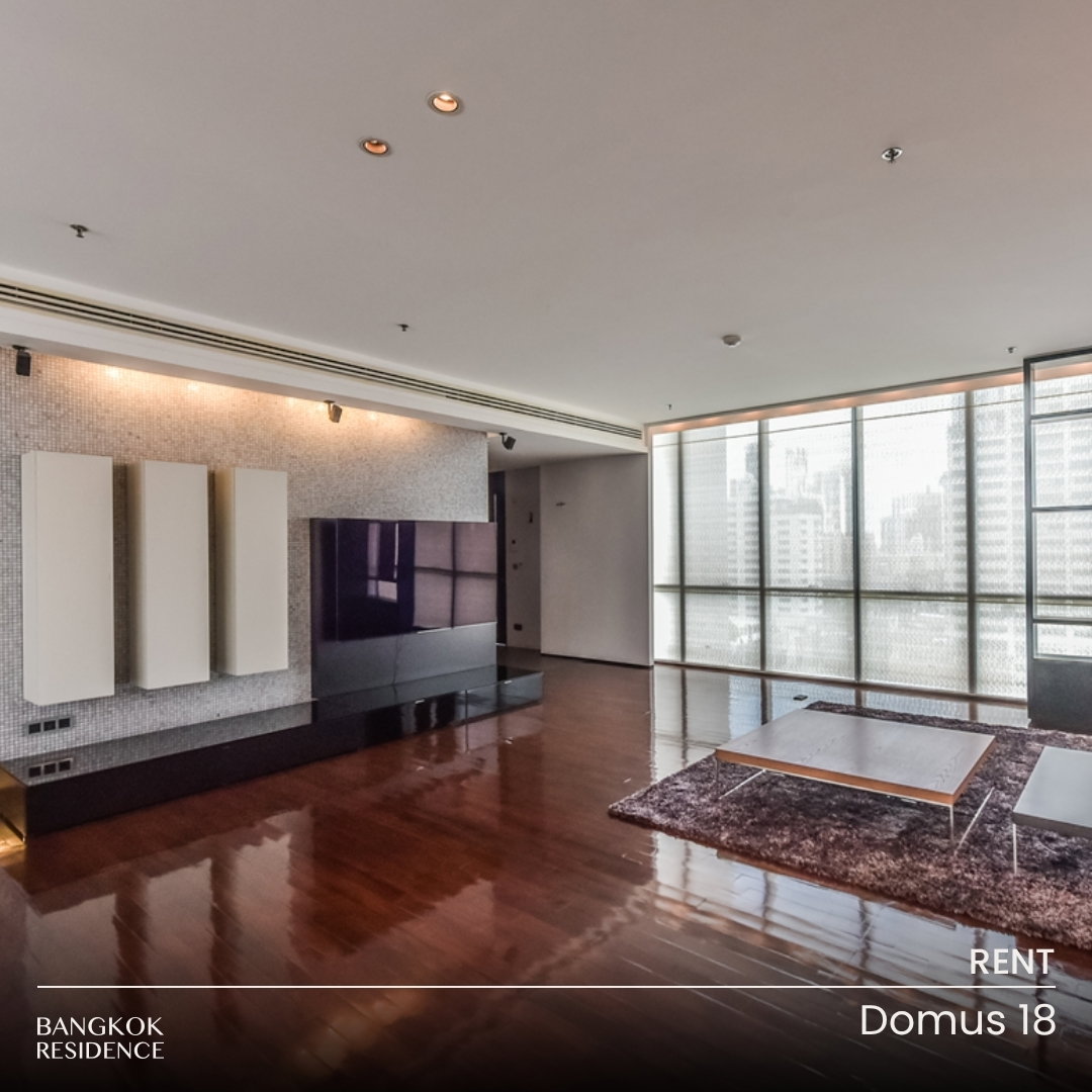เช่าคอนโด 💎 Domus 18  ห้อง2นอน 250ตร.ม. 130k 🌠 ยูนิตใหม่ พร้อมเครื่องใช้ไฟฟ้าครบครัน ใกล้ BTS อโศก  