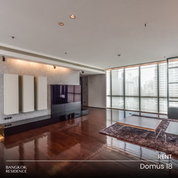 Rental Condo 💎 Domus 18, 2BR 250sqm 130K 🌠 Brand New Unit Fully Furnished with Appliances near BTS Asok