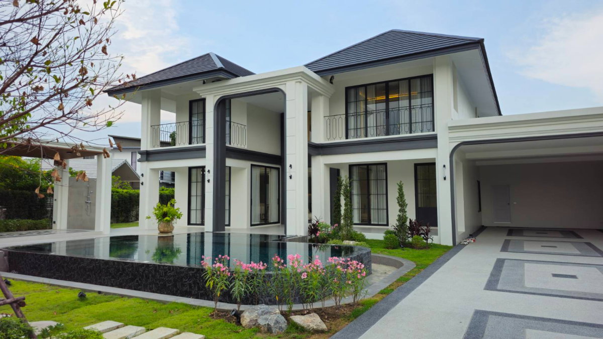 รูป ขายPool Villa สองชั้น บ้านในโครงการ ระบบรักษาความปลอดภัยอย่างดี 6 ห้องนอน 7 ห้องน้ำ #C5MG100757 - รูปที่ 24/25