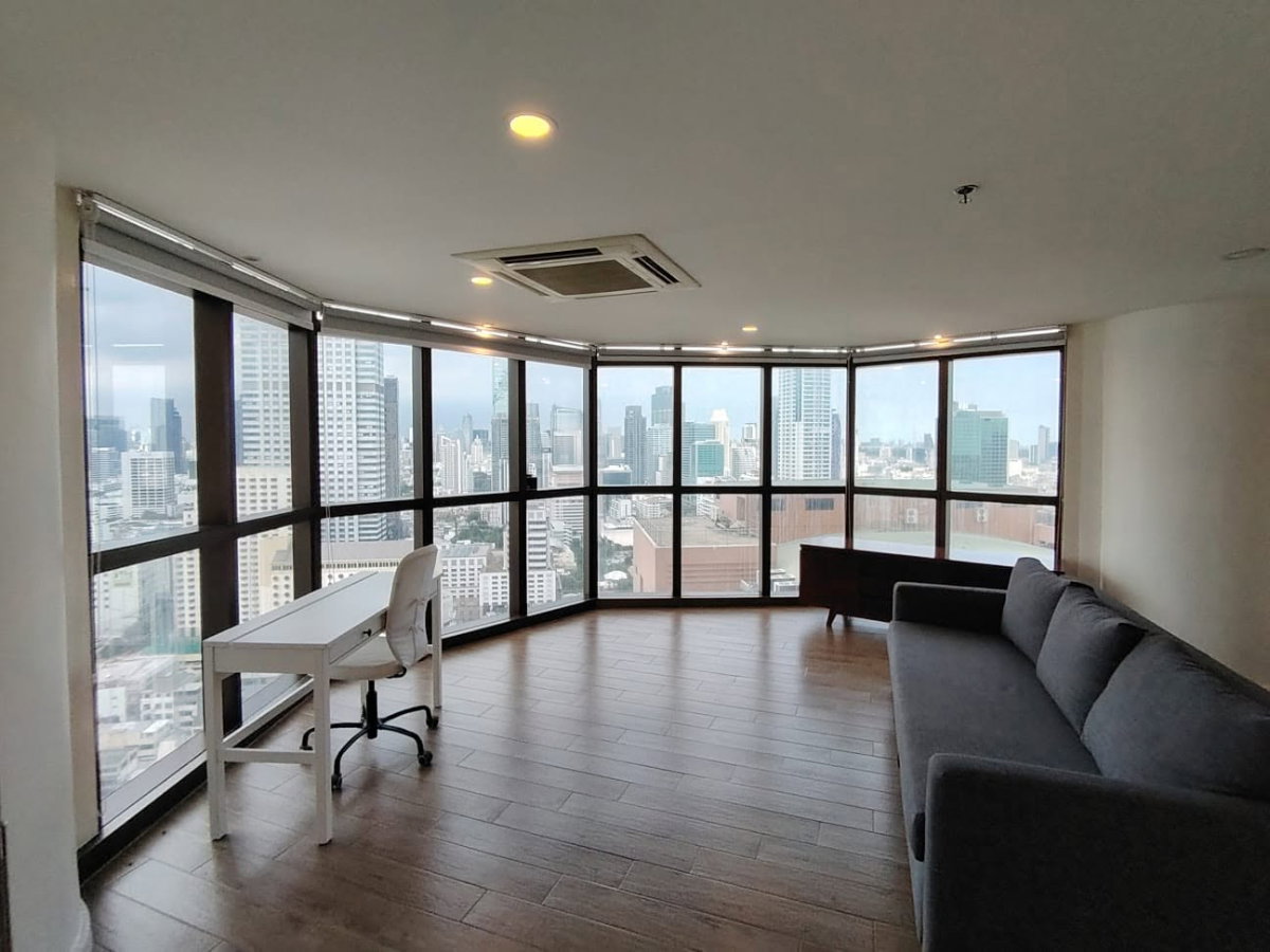 รูป Condo for RENT : State Tower 𝐒𝐢𝐳𝐞 : 127 sqm. 3 Bed /2 Bath / 2 Balconies / City view 𝐅𝐥𝐨𝐨𝐫 : 29th Fully furnished ✅2 Car parkings - รูปที่ 19/21