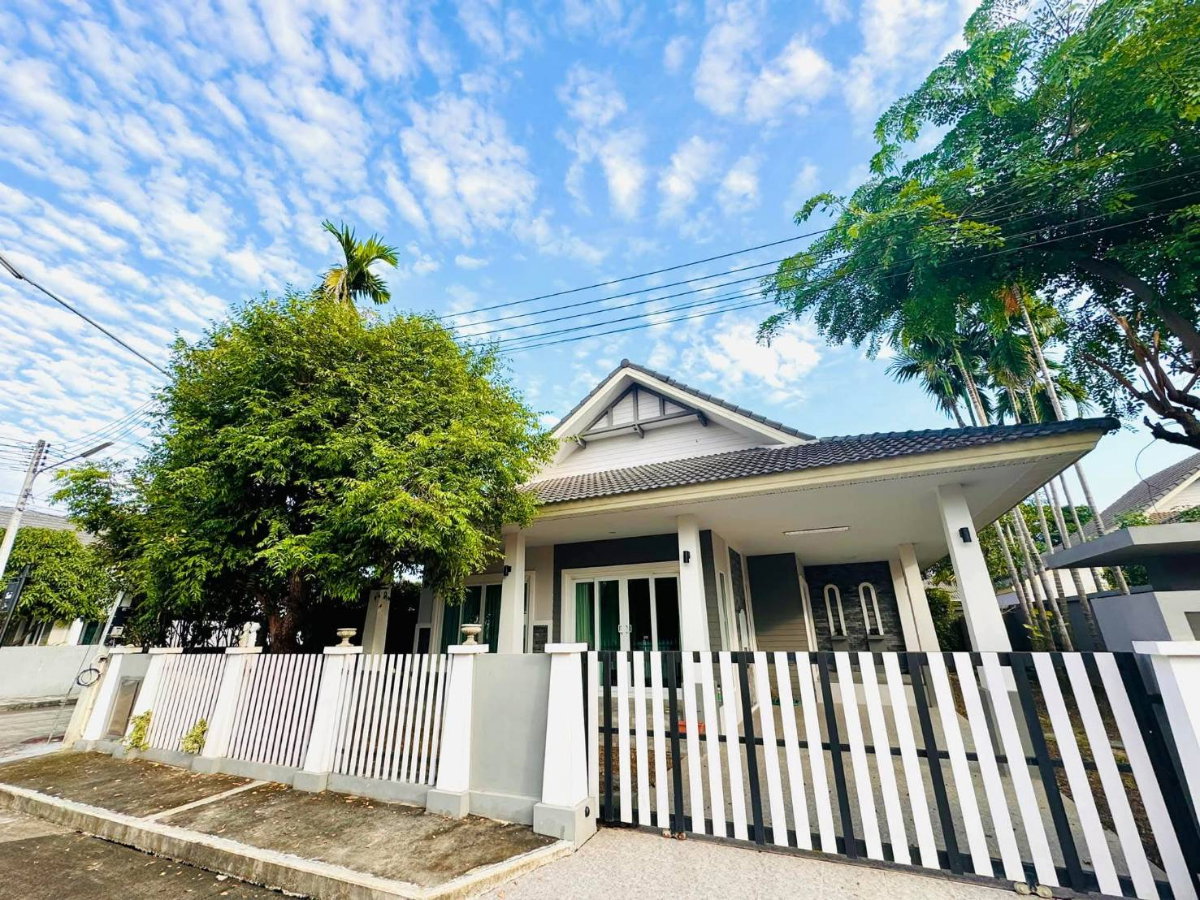 รูป ขายบ้านเดี่ยวชั้นเดียว ในโครงการแสนสราญ 4 เดอะ เบลล่า หางดง เชียงใหม่ เฟอร์นิเจอร์ครบ (H489) T.0946511456 - รูปที่ 1/12