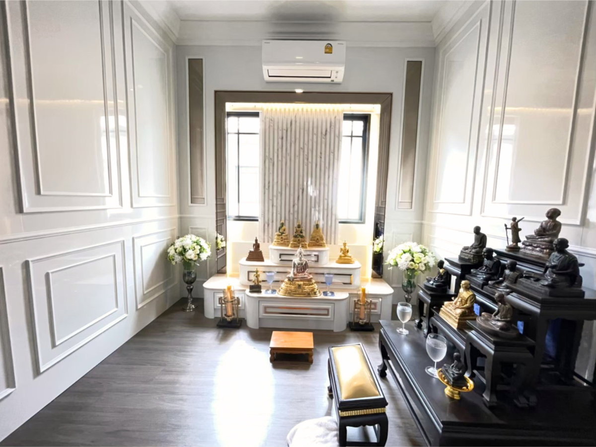 รูป ขาย บ้านเดี่ยว ตกแต่งผนังและBuild-inทั้งบ้าน Bangkok Boulevard Ramintra-Serithai2 สไตล์ Luxury Nordic 62.3 ตร.ว.  - รูปที่ 14/21