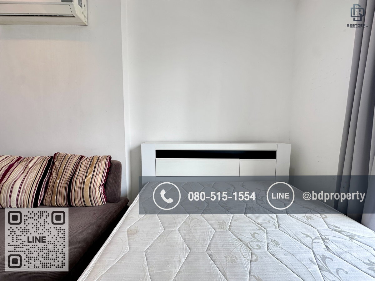 รูป Bestdeal ให้เช่า Studio 22ตรม.ราคา 13,000/เดือนเท่านั้น เฟอร์นิเจอร์และเครื่องใช้ไฟฟ้าครบ “IDEO MOBI RAMA 9” ใกล้MRT และ เซ็นทรัลพระราม 9 เพียง 80 ม. - รูปที่ 5/11