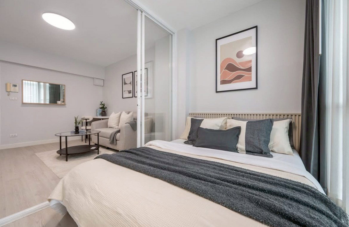 รูป ME2500229 ขายคอนโดพร้อมอยู่ MAX Condo งามวงศ์วาน-แคราย ใกล้ MRT ศูนย์ราชการนนทบุรี - รูปที่ 4/14