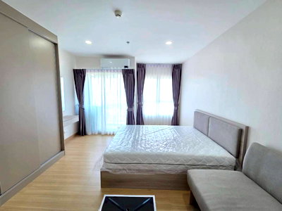 Condos for rent : PFD-08536 Condo for rent Supalai Veranda Sukhumvit 117 (Supalai Veranda Sukhumvit 117), beautiful room, perfect functions, near BTS Pu Chao 🏙️✨