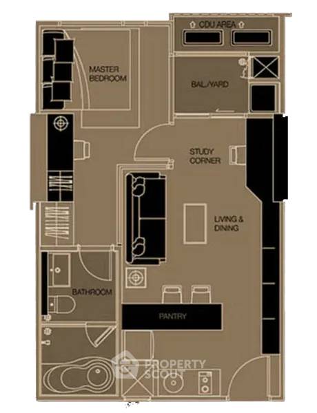 picture 1-BR Condo at Ivy Thonglor 23 close to Thong Lo (ID 3007392) - 16/16