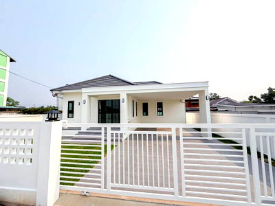 บ้านเดี่ยว เชียงใหม่ : บ้านเดี่ยวชั้นเดียว บ้านนอกโครงการ บ้านสร้างใหม่ #แม่เหียะ  - ราคา 3.19 ล้านบาท #C7MG100925