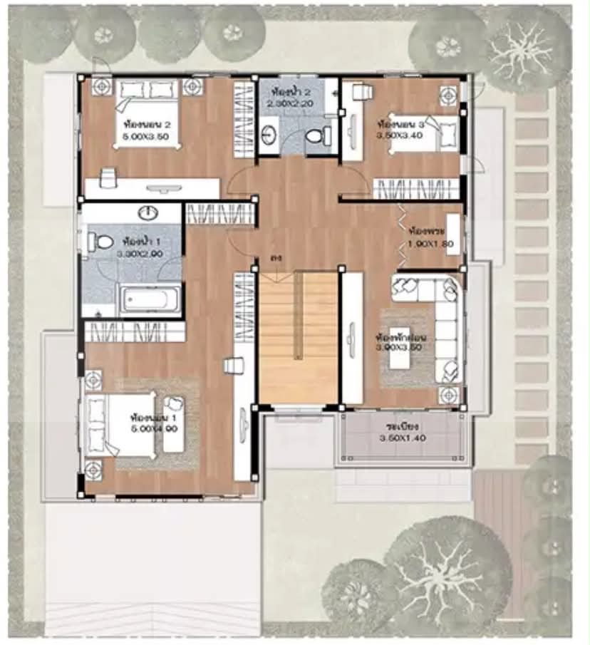 รูป 🏡 บ้านเดี่ยวให้เช่าระดับพรีเมียม | แกรนด์ ล้านนา เมอริเดียน ติดถนนสันกำแพงสายใหม่ ทำเลศักยภาพ เดินทางสะดวก พร้อมเข้าอยู่ ✨ - รูปที่ 33/34