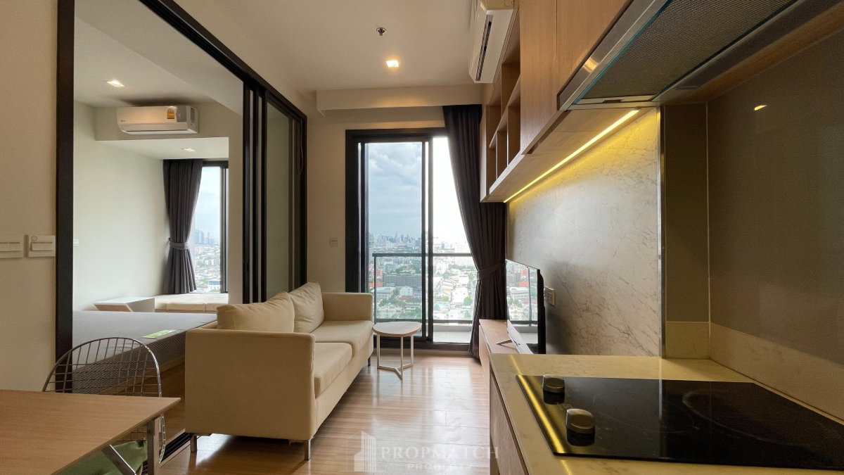 รูป PM001521 ✨Flash Deal ✨ M Jatujak (1Bed 1Bath 32 SQM.) พร้อมอยู่ ! เพียง 21,000 บาทต่อเดือน Tel.0981315848 @propmatch - รูปที่ 2/6