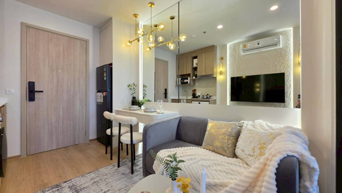 รูป ให้เช่า ✨ Life Rama 4 - Asoke ✨ ใกล้ MRT ศูนย์ประชุมสิริกิติ์ เฟอร์นิเจอร์ และ เครื่องใช้ไฟฟ้าครบ - รูปที่ 10/19